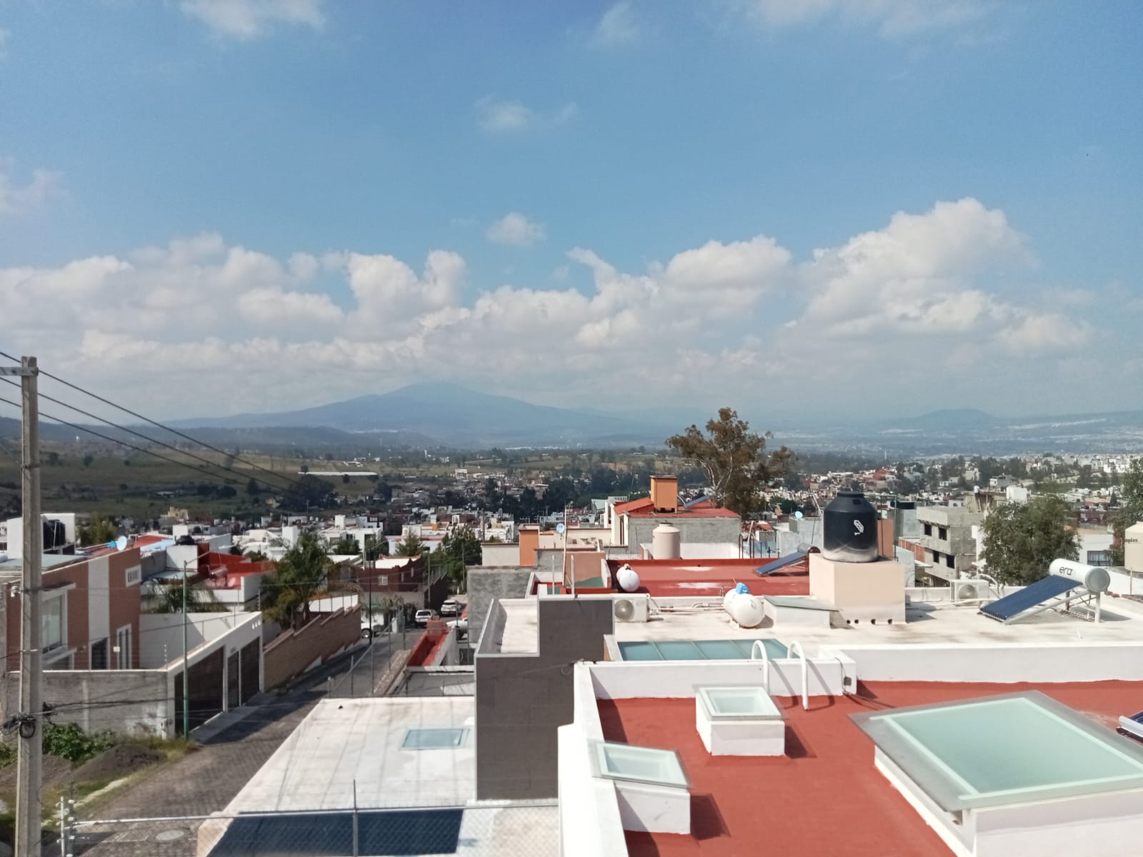 Vista panorámica desde la residencia